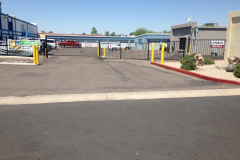 Storage Facility Seal Coat Before