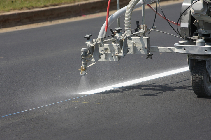 Re-Striping Brightens Scottsdale Parking Lot Paving